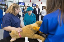 Her Majesty The Queen has today opened the University of Surrey's new £45m School of Veterinary Medicine, accompanied by His Royal Highness The Duke of Edinburgh.  Her