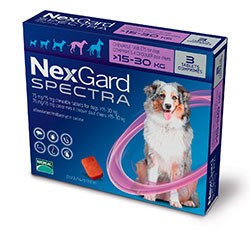 Merial has announed the launch of NexGard Spectra