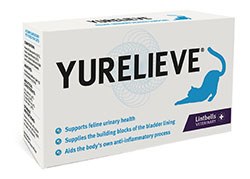 Lintbells Veterinary has announced the launch of Yurelieve, a feline urinary health supplement containing multiple glycosaminoglycans, L-tryptophan and EFAs.