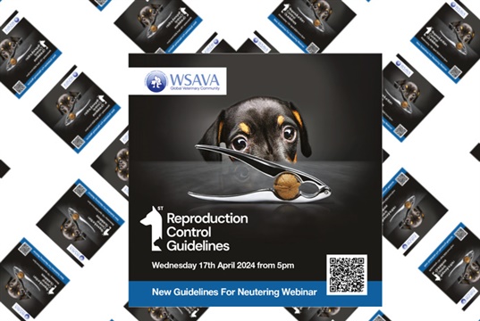 Vet nurses invited to online presentation of new WSAVA reproduction guidelines