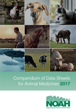 The 2017 edition of the NOAH Compendium of Data Sheets for Animal Medicines has been published and a free copy posted to every practice in the UK.