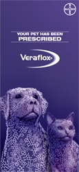 Bayer Animal Health has produced a 'take home' prescription guide to encourage pet owners to remain compliant with its antimicrobial, Veraflox (pradofloxacin). 