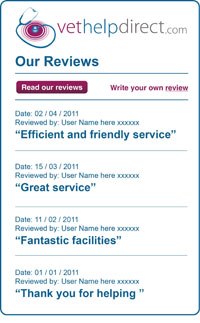 Vethelpdirect.com, the website founded by VetSurgeon.org member, Susie Samuel MRCVS, has launched a new system called VetReviews