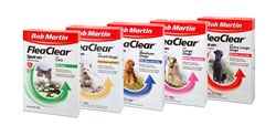Bob Martin has launched FleaClear (fipronil) for cats and dogs, which will be sold through multiple retailers and leading pet retailers for as little as £4.50 per treatment.