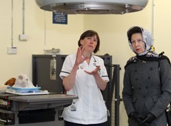 HRH The Princess Royal has opened the Animal Health Trust's new cancer treatment and research facility in Suffolk.