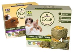 Burgess Excel has launched The Excel Food Cube, billed as the first truly 'complete' food for 'fibrevores'