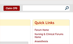 VetNurse.co.uk has today launched 'Claim CPD', a new feature which allows members to claim time spent on the site towards the annual requirement for 35 hours documented Continuing Professional Development.