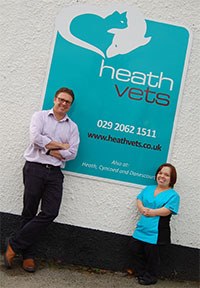 Heath Vets, a Cardiff-based veterinary group, has announced that is has become the first veterinary group in Wales to appoint designated customer care personnel, enabling it to take on and beat the corporates at customer service. 