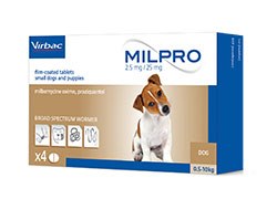 Virbac has launched Milpro, a palatable milbemycin/praziquantel-based wormer for dogs and cats. 