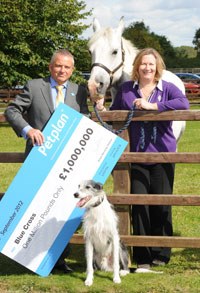 Simon Masding, Head of Sales and Partnerships at Petplan and Kim Hamilton, Chief Executive of Blue Cross