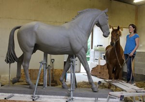 Next week, Princess Anne will unveil a new life-sized bronze of the Household Cavalry horse Sefton at the Royal Veterinary College in North Mymms, Hertfordshire.