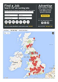 VetNurse Jobs Map