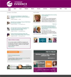 RCVS Knowledge is celebrating the first anniversary of the launch of Veterinary Evidence, its peer-reviewed, open access journal.