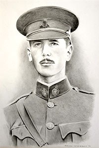 The first MRCVS to be killed in the First World War has been honoured with a portrait at the College's offices in Belgravia House - 100 years after his death.