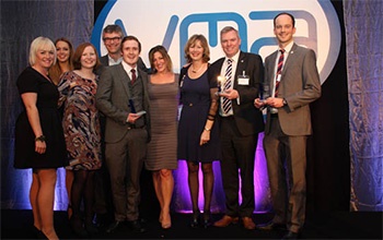 White Cross Vets, a group with 11 surgeries in the Midlands and the North of England, has picked up two Veterinary Marketing Association awards at an event usually dominated entirely by big pharma.