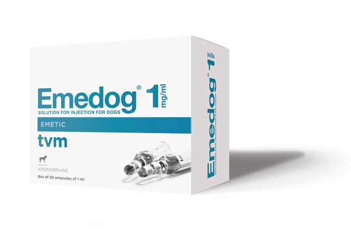 TVM UK has announced the launch of a bumper-sized pack of Emedog, its apomorphine emetic, in preparation for the Christmas season.