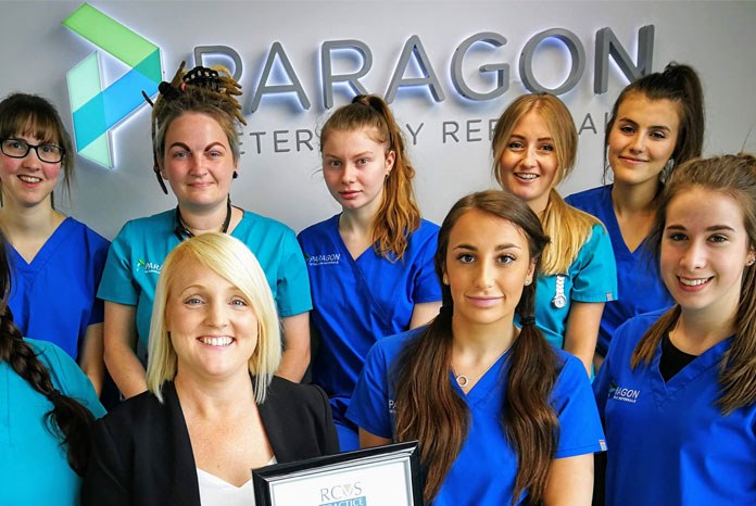 Paragon Veterinary Referrals in West Yorkshire has been give an 'outstanding' rating in four different RCVS Practice Standards Scheme Awards: Team and Professional Responsibility, Diagnostic Service, Inpatient Service and Emergency and Critical Care Service.