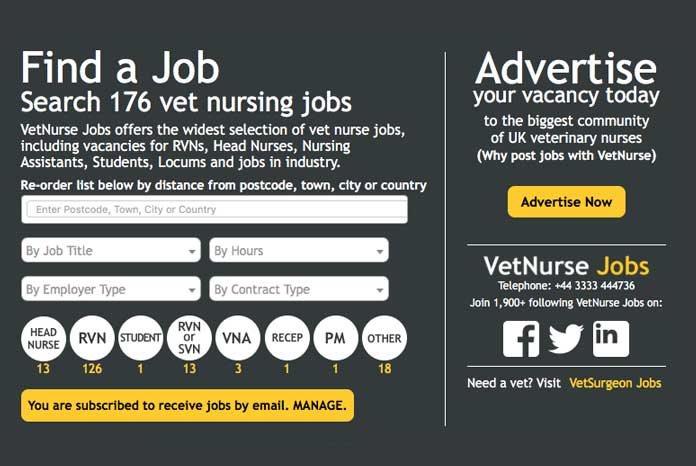 VetNurse.co.uk Jobs has announced the launch of a new feature designed to help veterinary surgeons have greater confidence applying for jobs advertised on the site.