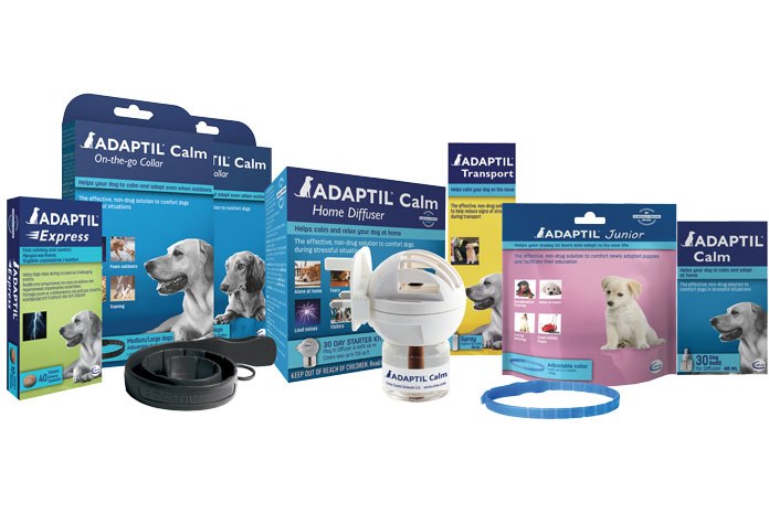 Ceva Animal Health has re-branded its Adaptil range in a way designed to more clearly convey the benefits of each product to dog owners.