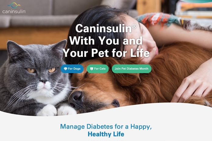 MSD Animal Health has launched www.caninsulin.co.uk, a new Caninsulin pet diabetes website, together with additional support for veterinary practices.