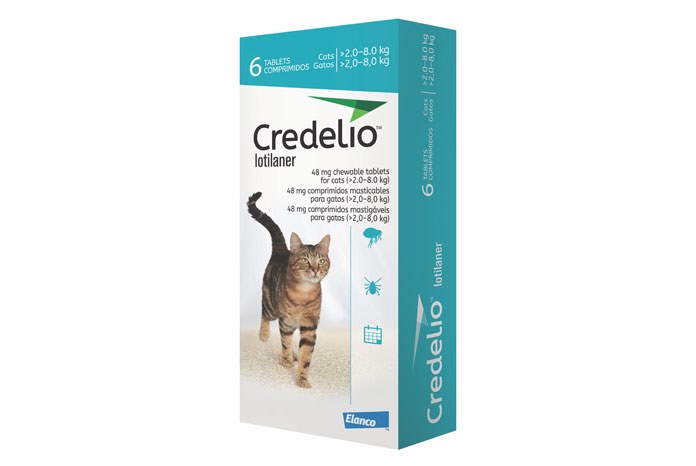 Elanco has announced the launch of Credelio (lotilaner) for cats, the first oral flea and tick treatment to be licensed for cats.