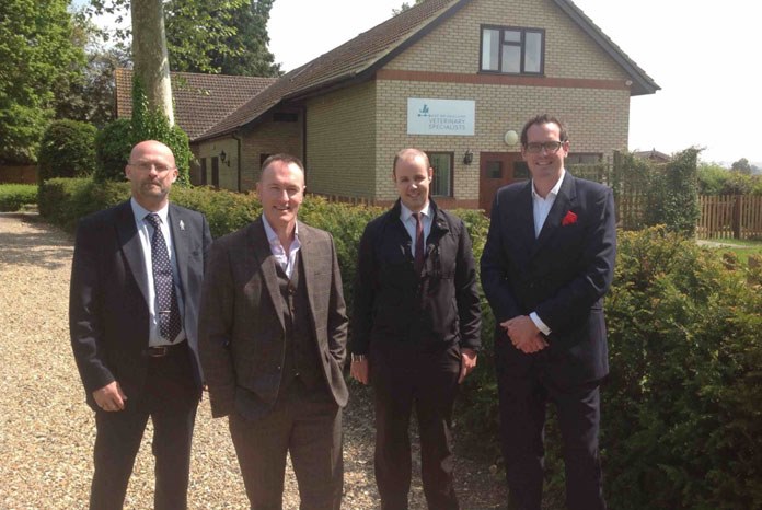 Mark Bush and Martin Owen, both RCVS Recognised Specialists in Small Animal Orthopaedic Surgery have joined forces to open East of England Veterinary Specialists, a new orthopaedic referral practice in Wimpole, Cambridgeshire.