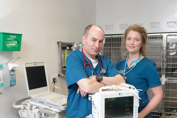 Eastcott Referrals, in Swindon, has launched a £500,000 Emergency and Critical Care (ECC) unit being led by David Mackenzie, an advanced practitioner in ECC and RVN Harriet Deering, the clinical lead.