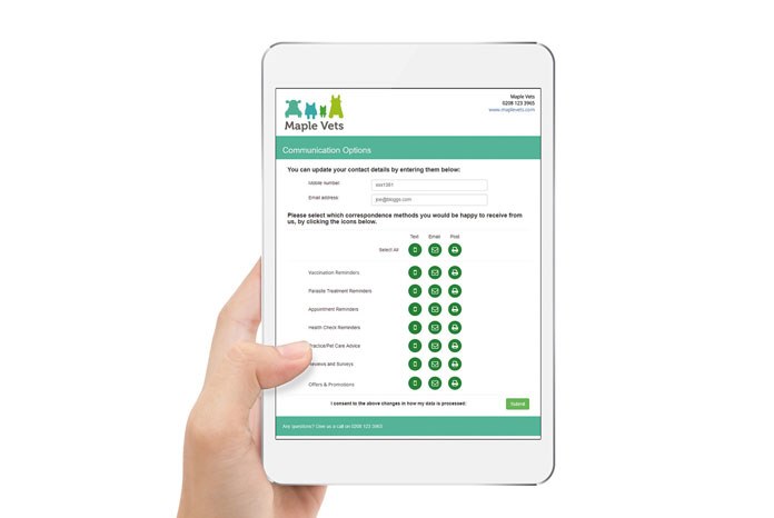 Virtual Recall, the company behind the iRecall suite of veterinary marketing communications tools, has launched iRecall Consent Management