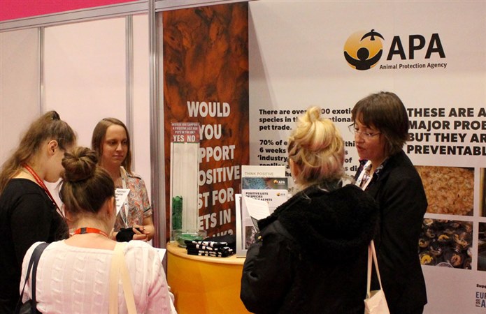 The Animal Protection Agency (APA) has announced the results of a straw poll it conducted of London Vet Show delegates to discover the level of support for 'positive' or approved lists of exotic species in the UK.