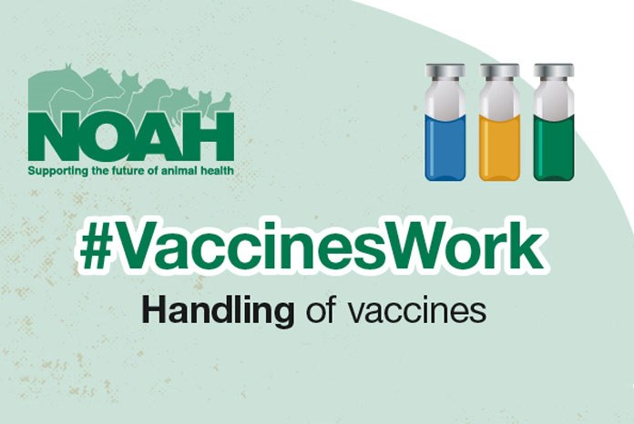 The National Office of Animal Health (NOAH) is calling on vet practices to support the #VaccinesWork campaign.
