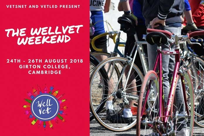 Vetsnet and VetLed have announced that the first WellVet Weekend, an event designed to offer veterinary surgeons a chance to recharge, refresh and re-energise, will take place at Girton College, Cambridge, on 24th-26th August 2018.