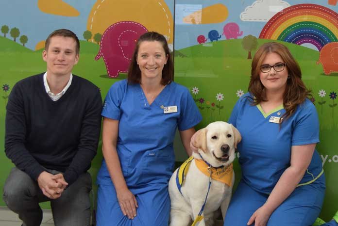 White Cross Vets has joined forces with Alder Hey Children’s Hospital in order to raise as much money as possible to fund pet-focused play materials.