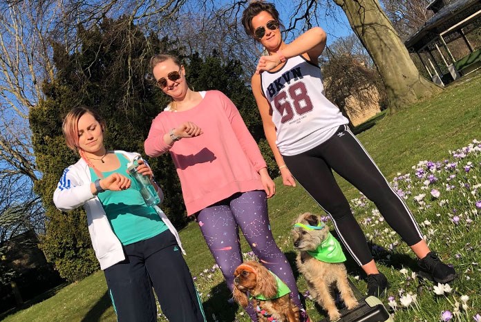 White Cross Vets has come up with another team-building initiative for its staff: given them all a £50 contribution towards a new Fitbit and then holding a competition to see which of its teams logs the most steps.