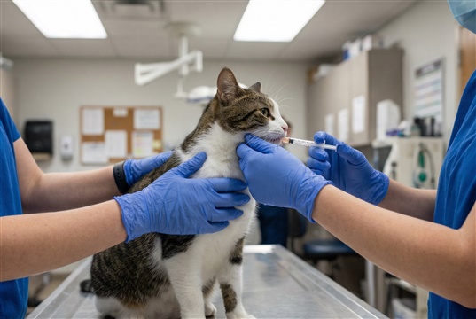 New cat handling training videos for vet nurses
