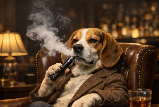 Study shows most dogs exposed to vape liquid are unharmed