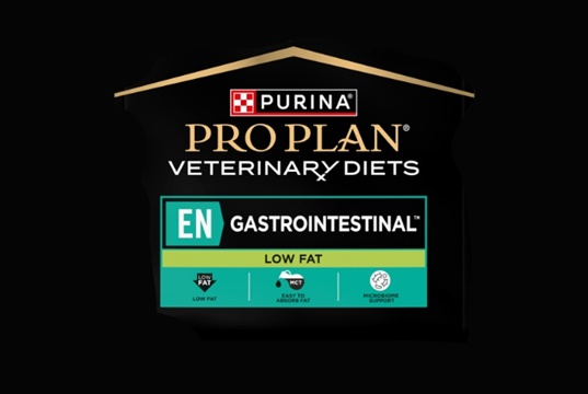 Purina launches Pro Plan Veterinary Diet EN Gastrointestinal Low Fat