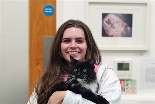 Liberty Honeywell wins Veterinary Receptionist of The Year