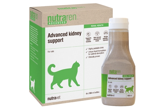 New ‘advanced kidney support’ liquid for cats